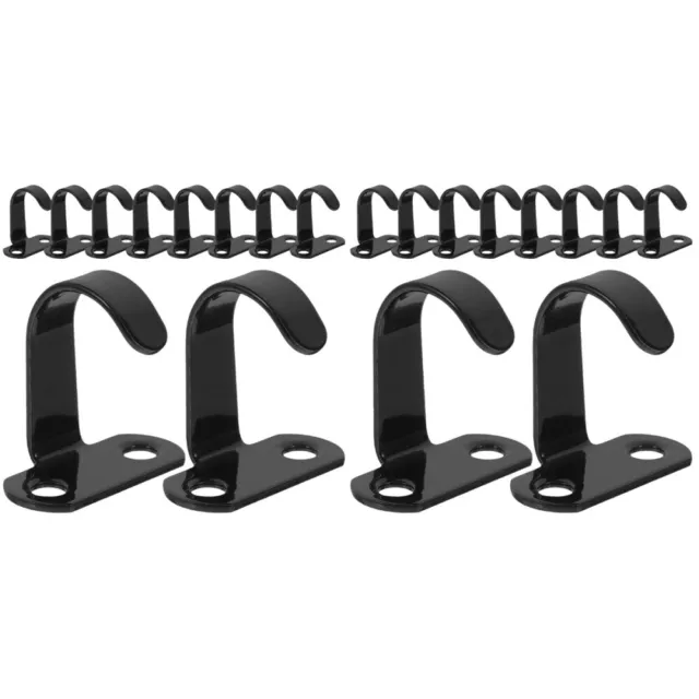 20 pcs Ceiling Hooks Under-Shelf Hooks Heavy Duty Hook Hanger for Bathroom