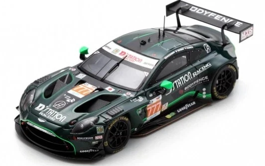 Miniatura Carro Aston Martin Racing DBR9 Gulf - #009 24h Le Mans 2008 1 18 Autoart 80806 A