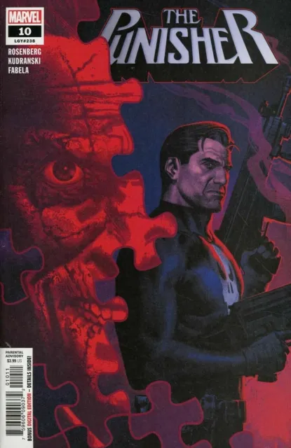 Punisher Comic 10 Cover A First Print 2019 Matthew Rosenberg Kudranski Fabela .