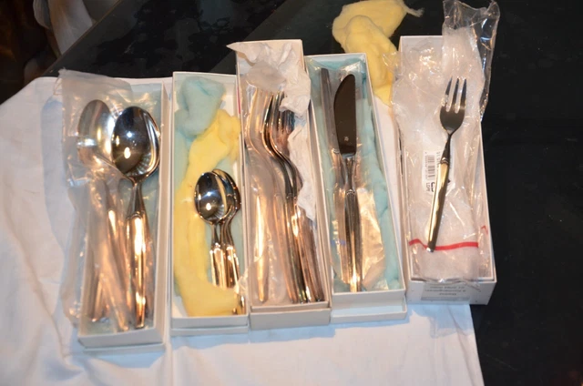 Besteck - WMF Madrid -  30 Teile - 6 Pers. 90er Silber teilweise neu alles gute