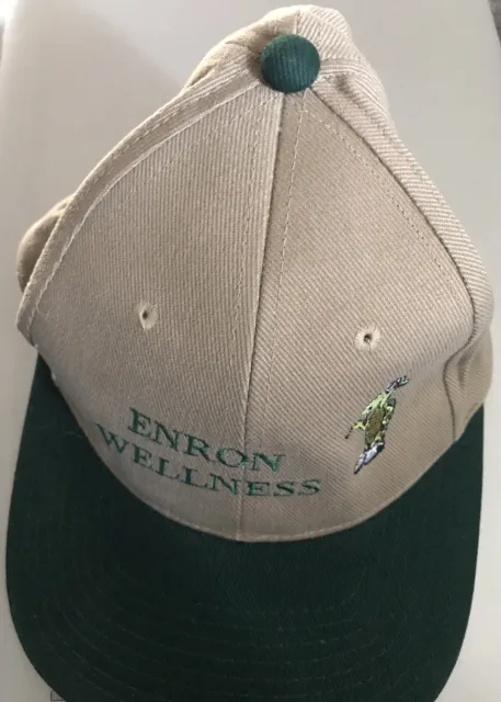 Vintage Enron Baseball Cap. Adjustable Metal Clasp. One Size Fit All. New.