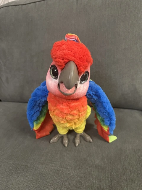 FurReal Friends Parrot Rock A Too The Show Bird Interactive Toy Talking Parrot