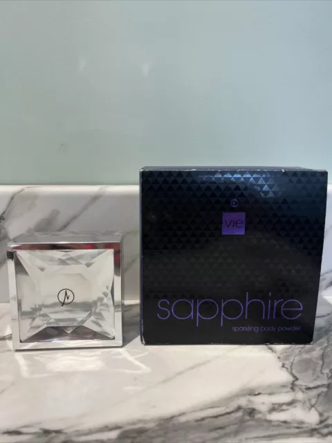 VIRGIN VIE AT HOME DISCONTINUED SAPPHIRE SPARKLING BODY POWDER Read Description