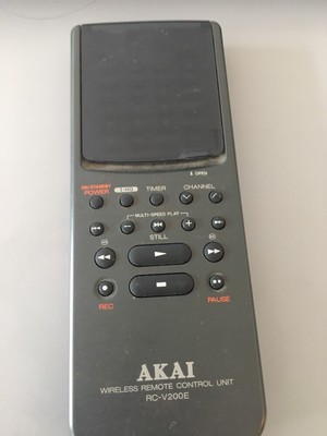 Genuine originale AKAI RC-V120B VCR telecomando 