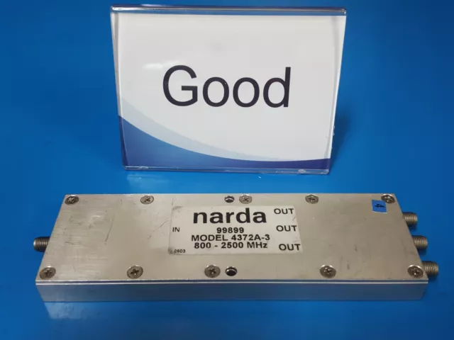 Narda_4372A-3: 800-2500MHz, POWER DIVIDER (8)