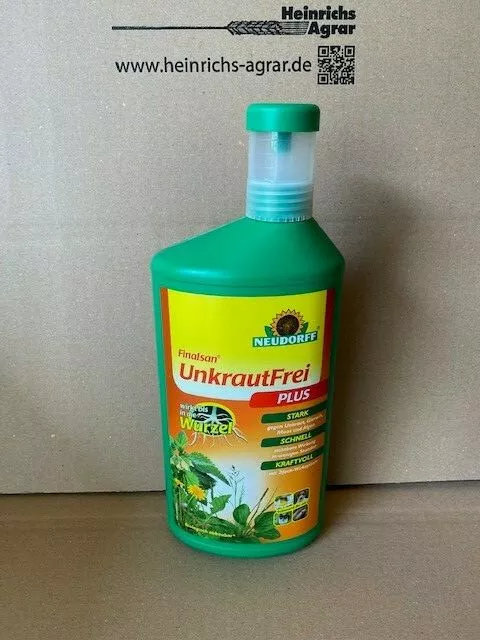 1 Liter NEUDORFF Finalsan UnkrautFrei Plus Unkrautvernichter Unkraut Konzentrat