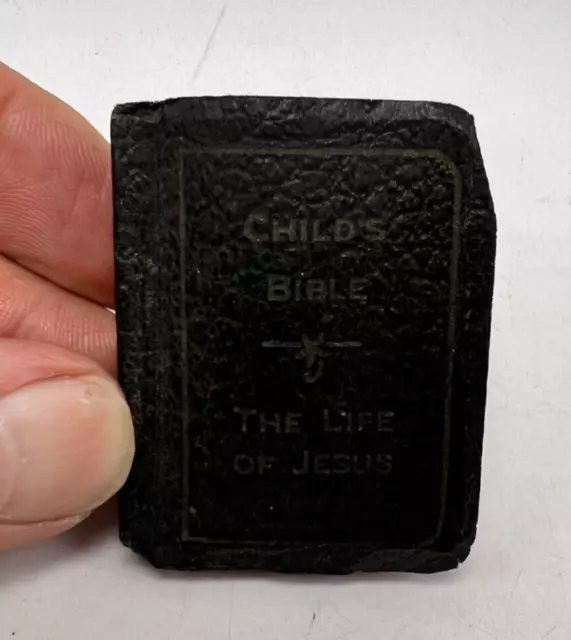 Child's Bible - The Life of Jesus Bible and Prayer Book by Cecil Carpenter 1932