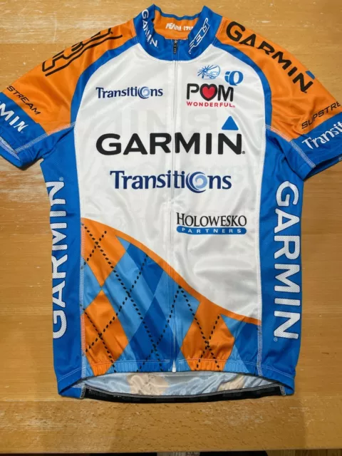 Pearl Izumi SS Jersey, Garmin-Transitions pro cycling team, Men Small