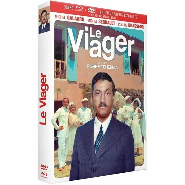 Blu-ray LE VIAGER - COMBO DVD et Blu-Ray - Michel Serrault,Michel Galabru,Pierre