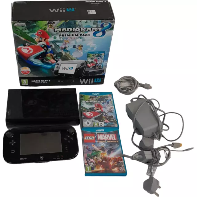 Restored Nintendo Wii U 32GB Video Game Console with Super Mario