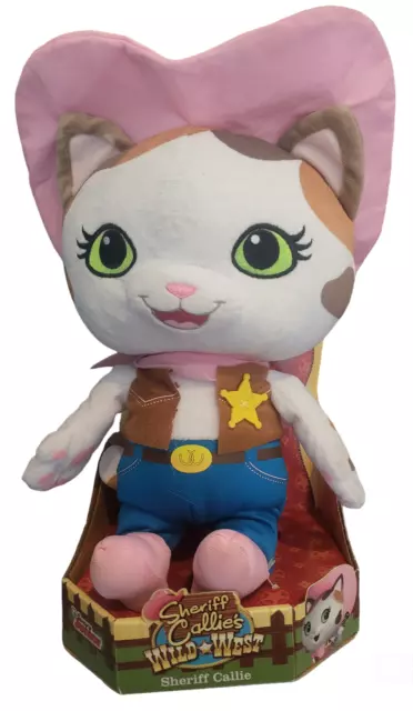 Disney Junior Sheriff Callie Soft Plush Stuffed Doll Toy 20 cm