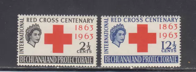 Bechuanaland Protectorate  : 1963 - Red Cross - Mnh - Scott # 195-96  Cplt. Set