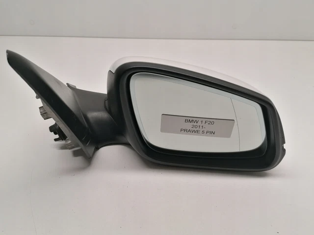 Coprispecchietti Laterali In ABS Effetto Carbonio Per BMW Serie 1 F40 Hatchback 2018-2021 – 2 Pezzi (sinistra + Destra)
