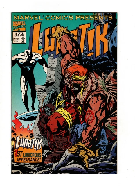 Marvel Comics Presents #172 (1995) 1st Lunatik Low Print vf cond flip book / sh4