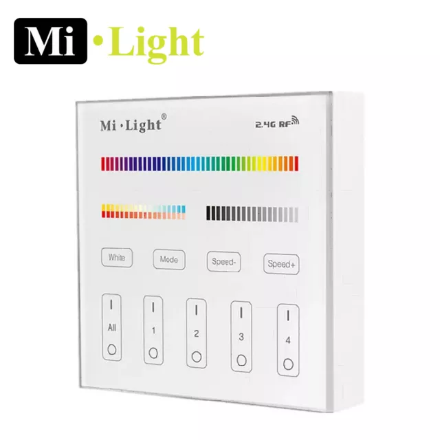 Mi light B4 4 Zone Wall RGB CCT RGBW Dimming Controller LED Strip Light 2