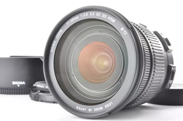 Sigma DC 17-50mm f/2.8 EX HSM OS para Nikon F Casi perfecto de Japón #232177