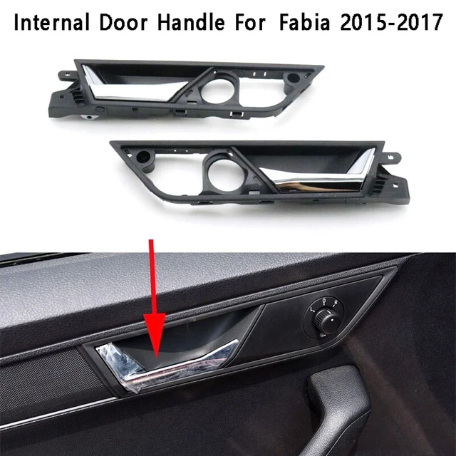 Maniglia Porta Interna Sinistra Auto Attuatore Interno Porta per Skoda Fabia 2015-2 C2J1