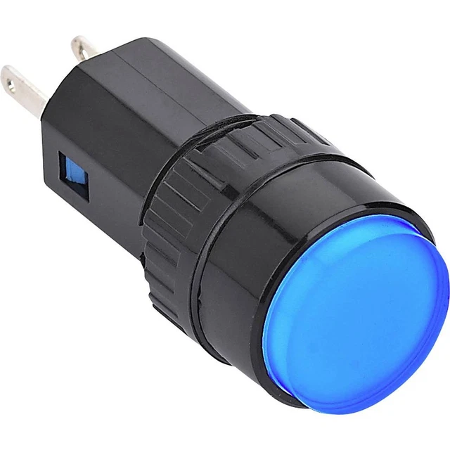 Produktbild von TRU Components Drucktaster – 24 V, 0,5 A, 1 X Aus/(Ein), Rückstellfunktion, Ø 18 Mm, IP65, Grün/rot – 1 Stück