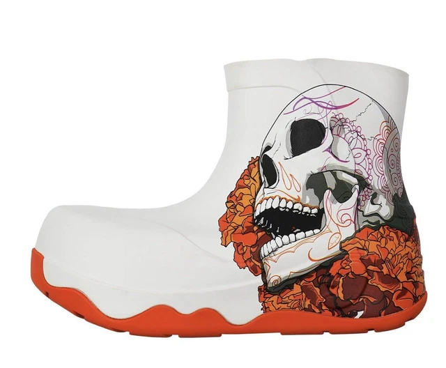 UIN womens Rain Boots Skeleton shoes size 9/9.5