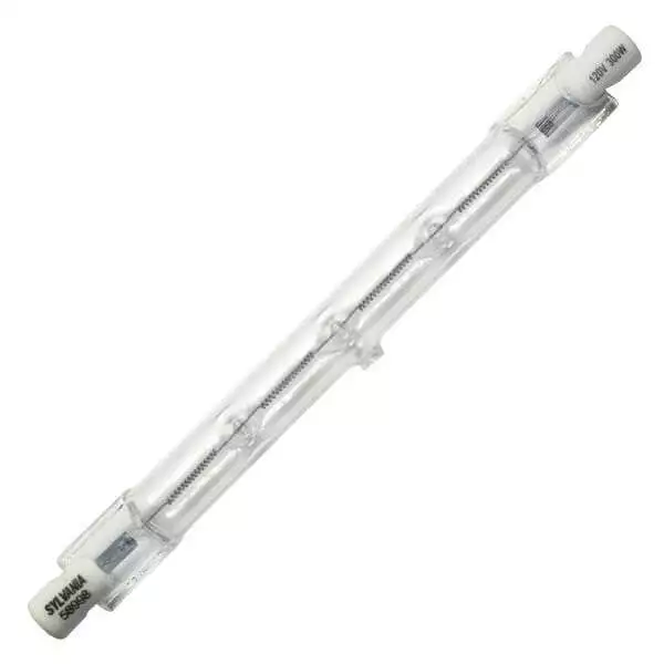 Sylvania 58998 300T3Q/Cl Ehm 300W 120V Double Ended Quartz Halogen Light Bulb