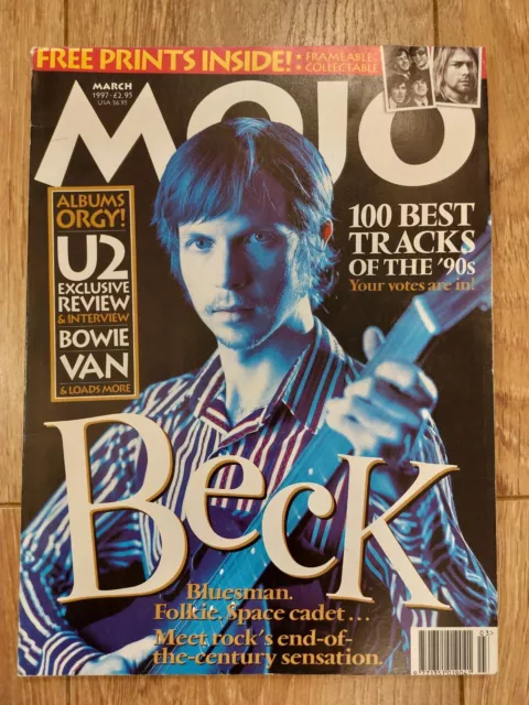 Mojo Magazine ( 40 ) March 1997 Beck U2 Bowie Nick Cave Jerry Wexler .....