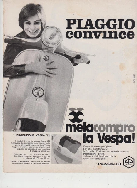 ADVERTISING PUBBLICITÀ CICLOMOTORE PIAGGIO SI-1979 -CICLOMOTORI