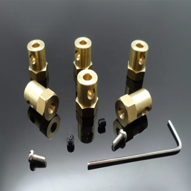 3mm/4mm/5mm/6mm/7mm/8mm Flexible Motor Shaft Coupling Coupler for DIY Part D.''