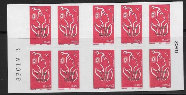 2005 saint  pierre et Miquelon carnet timbre courants  n ° 842 neuf **