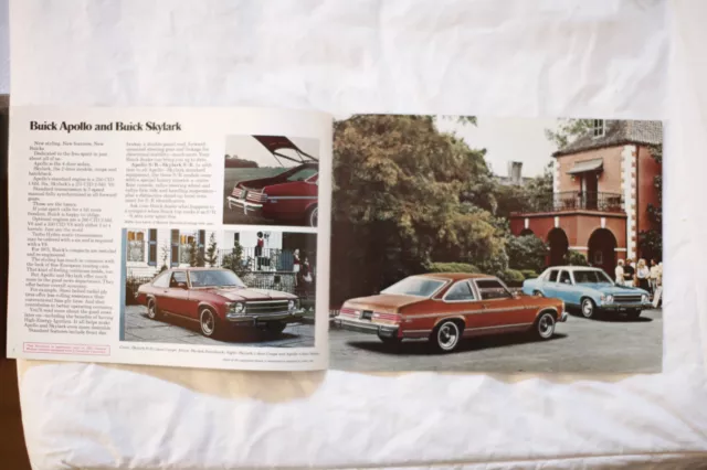 1975 BUICK SKYLARK APOLLO Sales Catalog Brochure - Canadian Market - 02 2