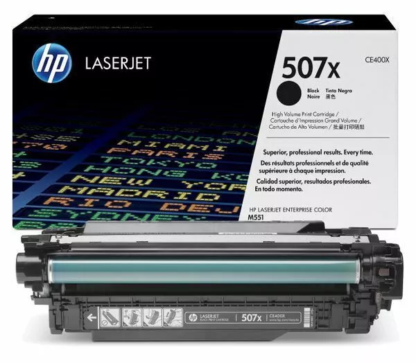 🔥 Genuine HP CE400X (507X) Black Toner Cartridge - Unboxed (VAT Inc) 🔥