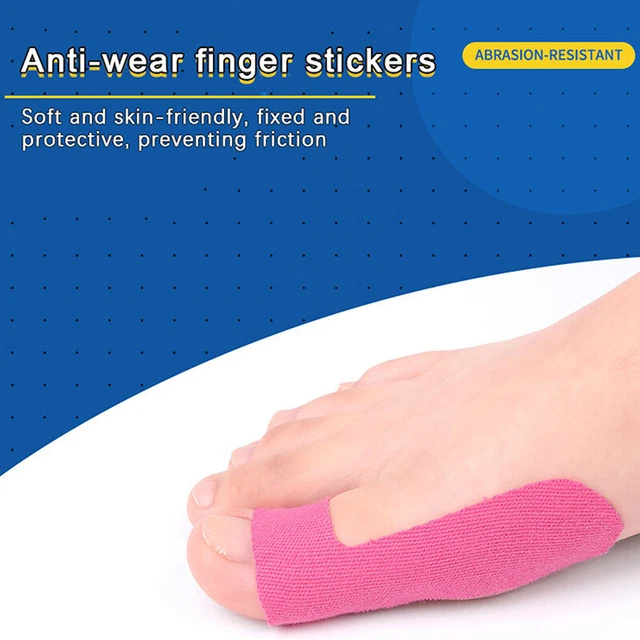 5Pcs L-shaped Muscle Patch Toe Hallux Valgus Correction Patch Anti Wear ~~