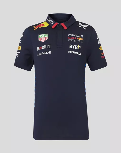 RedBull Racing F1 2024 Racing F1 Formula One Navy Polo Shirt | S-5XL**