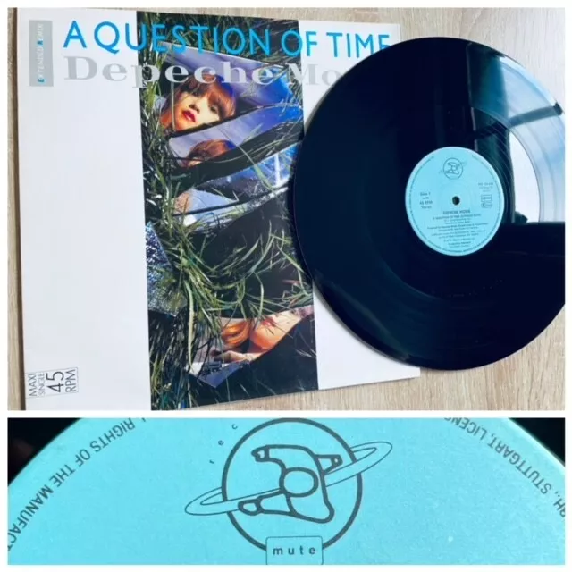 [Saturn-Logo] Depeche Mode - "A Question of Time" 12" Vinyl / INT 126.850