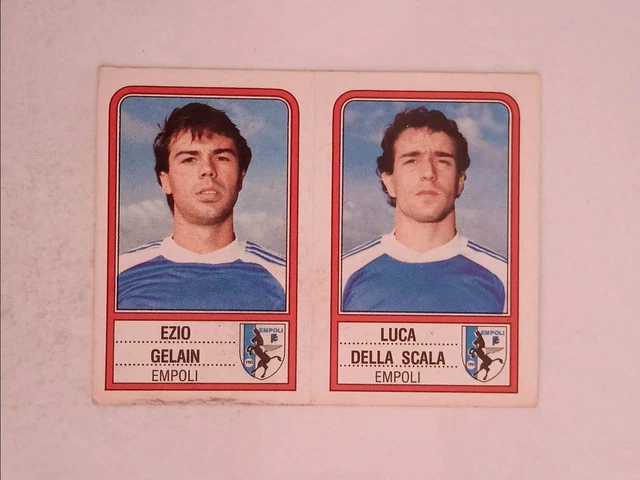 198384 PANINI CALCIATORI Ezio Gelain/Luca Della Scala Empoli 438 EUR