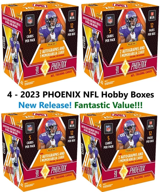 HOUSTON TEXANS BREAK 321 x4 2023 Phoenix NFL HOBBY BOX 1/4 Case 0.99