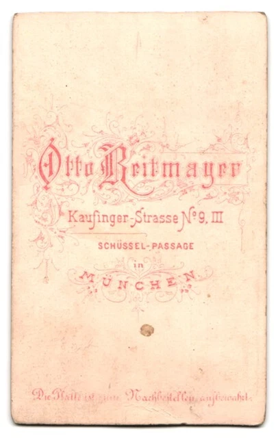 Fotografie Otto Reitmayer, München, Kaufinger-Straße 9, Bursche mit starrem Bli 2