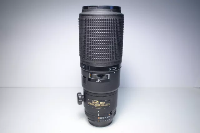 Nikon ED AF Micro Nikkor 200mm f/4 D Lens #210189