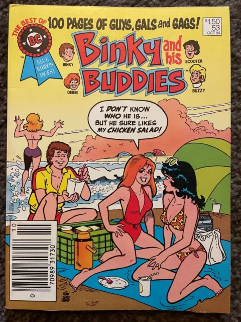 Best Of DC Blue Ribbon Digest #53 (Binky And His Buddies) NS VF/+ 1984