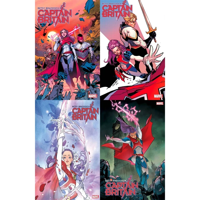 Betsy Braddock Captain Britain (2023) 1 Variants | Marvel Comics | COVER SELECT