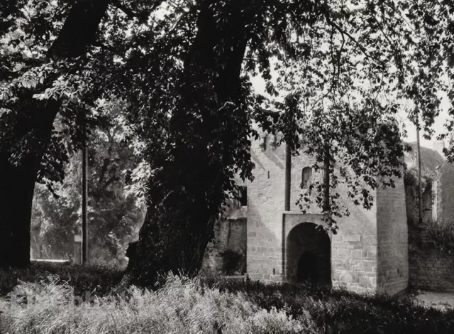 1927 Vintage FRANCE Guérande Porte de Saillé Medieval Town Photo Art ~ HURLIMANN