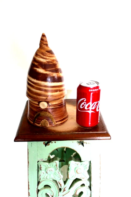 wayne hewell  gnome, pottery, folk art  10''x 6''