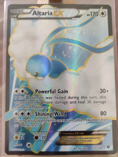 Altaria EX 123/124 XY Fates Collide Full Art Ultra Rare Holo Pokemon Card