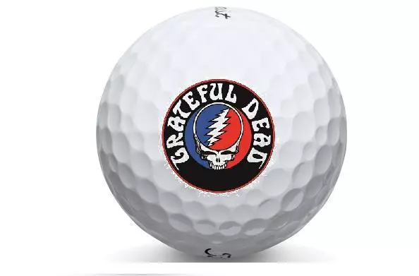 3 Dozen Titleist DT Trusoft Mint Used Golf Balls (Grateful Dead LOGO)