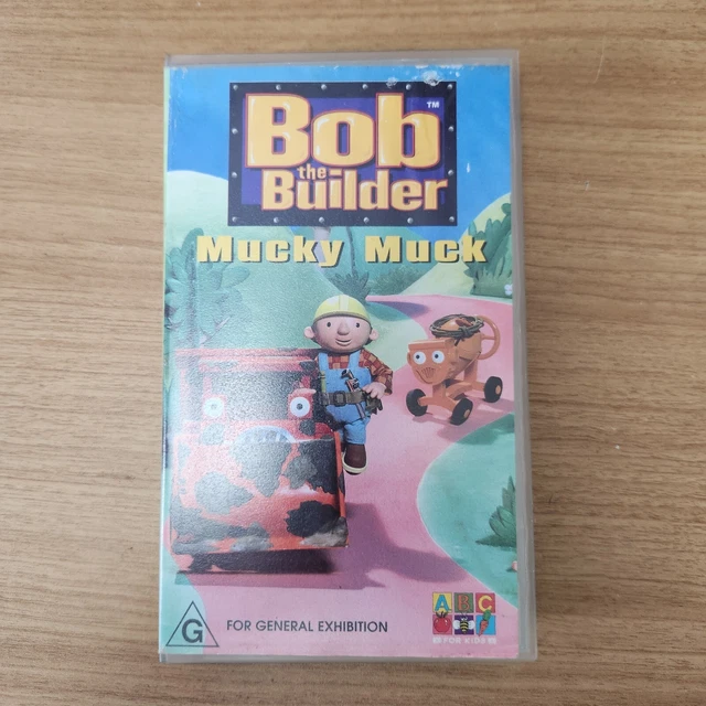 BOB THE BUILDER Mucky Muck VHS Video Tape ABC For Kids 1999 £12.30