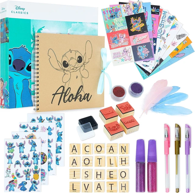 Disney Stitch Sammelalbum Kit für Kinder Sammelalbum Zubehör