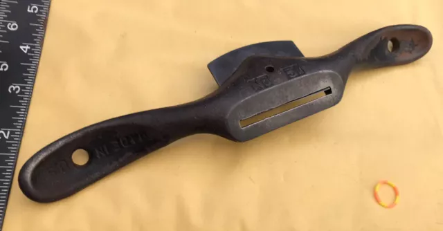 Stanley Spoke Shave No 51 Flat Sole - Vintage Old Tool 🇺🇸