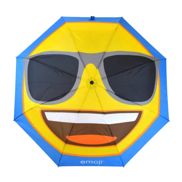 Official Emoji 3 Fold Sunglasses Umbrella Job Lot Wholesale x48 Units