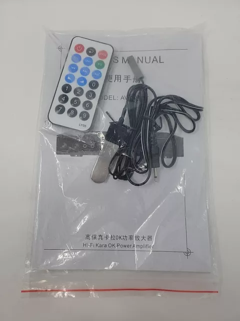 LY05 remote for AV-298BT Karaoke Amplifier