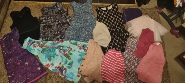 Bundle girls' summer clothes 5-6yrs