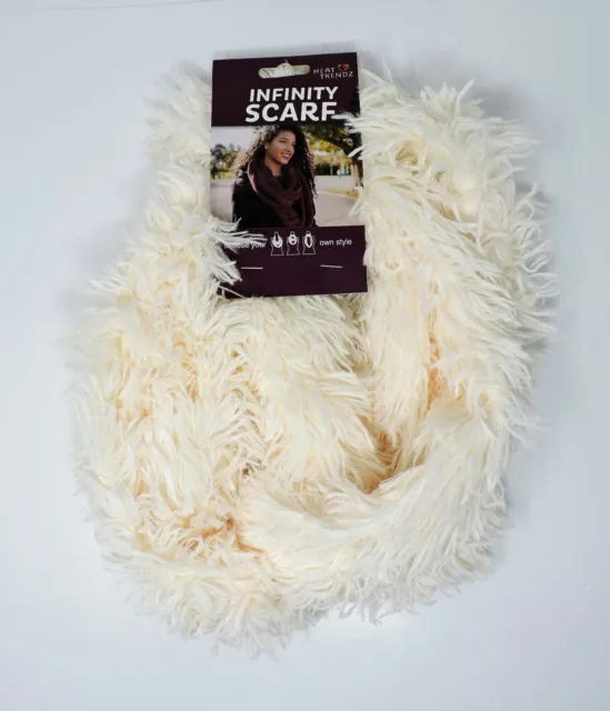 Heat Trendz Super Soft Faux Fur Fuzzy Warm Circle Loop Infinity Scarf